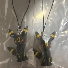 ブラッキー ぺたんこマスコット ポケモン 2点セット
