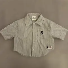MLB ニューヨークヤンキース ストライプシャツ 80cm