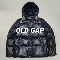 00s OLD GAP 短丈 ダウンジャケット ダークネイビー紺色 archiv