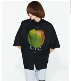 SHAREEF シャリーフ GREEN APPLE S/S SHIRTS