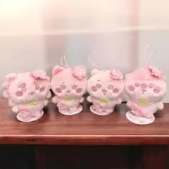 ちいかわ ぬいぱれっと～さくらいろ～マスコット　全４種セット