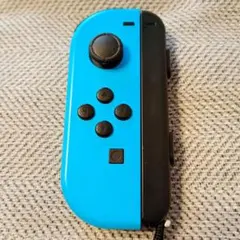【美品純正完動品】NintendoSwitchコントローラー青L側ストラップ付①