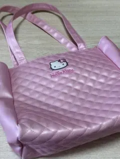 【新品】ハローキティ 当たりくじ ③トートバッグ ピンクキルティングシリーズ