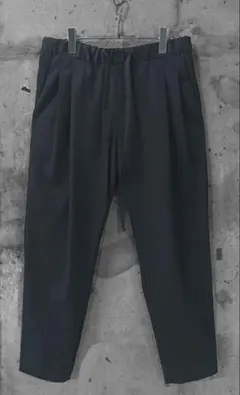 mu_lab. EASY TROUSERS / CHARCOAL L