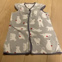 コンビミニ　北極熊プリント スリーパー 50-70cm