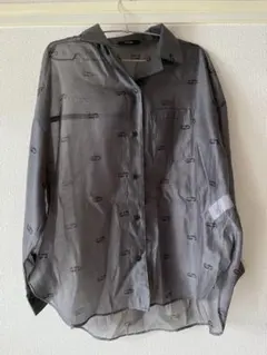 EMODA シースルー シャツ グレー