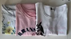 レディース　Tシャツ　カットソー　半袖　寝巻き　花柄　まとめ売りのサムネイル
