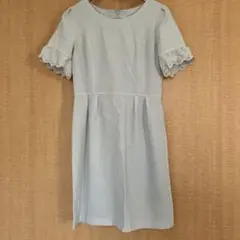 レッセパッセ　半袖膝丈ワンピース