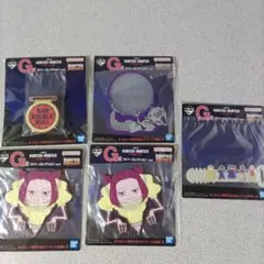 【G賞5点】HUNTER×HUNTER 一番くじ ラバーコレクション