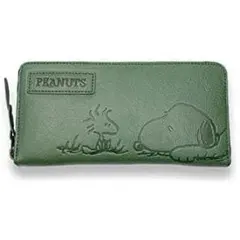 【新品未使用】PEANUTS スヌーピー 長財布（ロングウォレット）《ブルー》のサムネイル
