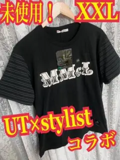UNIQLO コラボTシャツ 半袖Tシャツ　黒　XXLサイズ