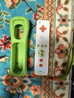 ぬ*こ様 Wiiリモコン ヨッシー グリーンカバー付き