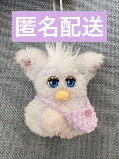 ファービー　くじ　指人形サイズ　ポシェット　パープル　バッグのみ