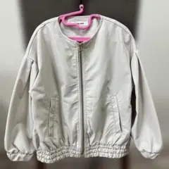 120cm グローバルワーク　ノーカラーブルゾン