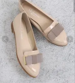 artemis by DIANA グログランリボンローファー 23.5