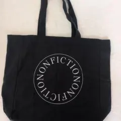 NONFICTION トートバッグ ブラック