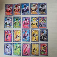 宇宙戦隊キュウレンジャー シールコレクション 20枚 コンプリートセット ②