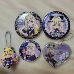 名探偵プリキュア ドリームステージ 缶バッジ キュアアルカナシャドウ