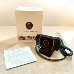 新品❤️ウェブカメラ 1080P 広角 200万画素 自動補光 Webカメラ 簡単