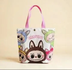 ★3/10迄価格★ラブブ　トートバッグ ピンク27cm x 24cm