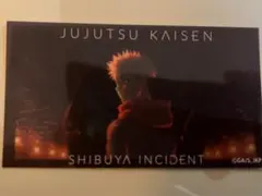 呪術廻戦　渋谷事変ポップアップショップ　クリアステッカーセレクション　虎杖悠仁