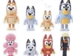ブルーイ ミニフィギュア　8体セット