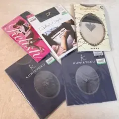 未使用未開封品 ストッキング おまとめ M～L ♡ハートマークで集めてみました
