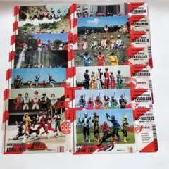 スーパー戦隊シリーズ チケットライクコレクション 14枚