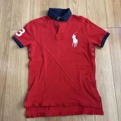 Polo by Ralph Lauren 00sレッド ポロシャツ M