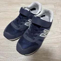 new balance 373 ネイビー スニーカー ベルクロ