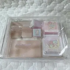 サンリオ リトルツインスターズ 2005年 希少☆ケース入りミニレター