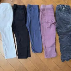 95サイズ グレー コーデュロイパンツ　まとめ売り　5本