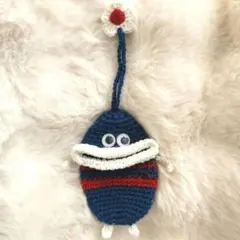 パクパクモンスター　ハンドメイド あみぐるみ キーホルダーのサムネイル