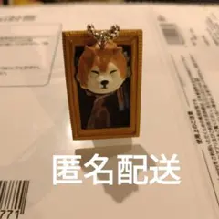 柴犬 額縁 キーホルダー フィギュア