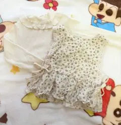 ラポシェビスキュイのトップスとルルアミベストセット