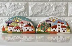 「SIAL CERAMICA（シアル・チェラーミカ）レタースタンド2個セット