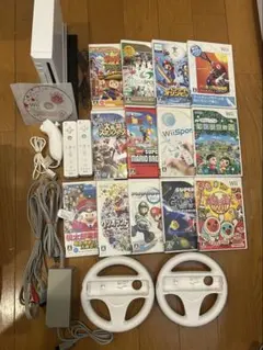 wiiセット　本体　リモコン　ソフト