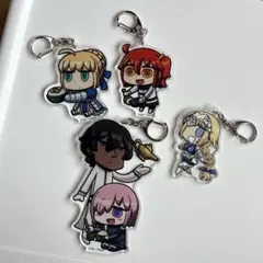 限定品など★Fate★FGO★キーホルダー★マシュ★アルトリア★アルジュナ