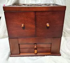 ハンドメイド　什器　アクセサリーボックス　木製