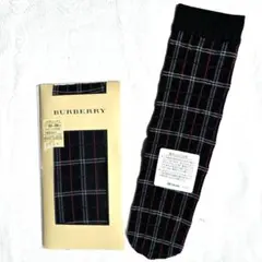 レディースBURBERRY チェック柄ソックス 2足セット 23-25cm