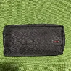 TUMI JAL 限定ポーチ アメニテ トゥミ ブラック