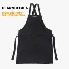 即日発送⭐️DEAN & DELUCA フルエプロン ブラックのサムネイル