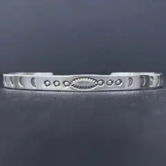 NAVAJO LMC刻印 ナバホ ターコイズシルバーバングル スターリング