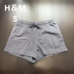 H&M グレーショートパンツ S エイチアンドエム