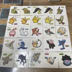 ポケモンパンシール　　25枚セット