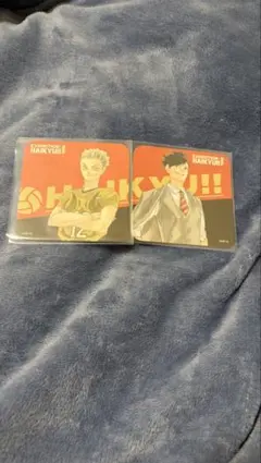 ハイキュー!!展 アートコースター 木兎光太郎と黒尾鉄朗