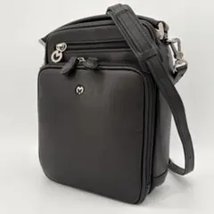 未使用保管品 ミラショーン ショルダーバッグ ハンドバッグ 2way レザー 黒