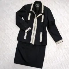 hope様専用 CHANEL ツイード セットアップ ココマークボタン 丸襟