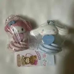 サンリオホイップクリームマスコットマイメロディ&シナモロール　2点セット