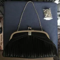 しまむら 3wayプリーツパーティーバッグ黒